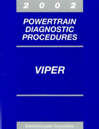 Dodge Viper Body Diagnostic Procedures Manual 2002