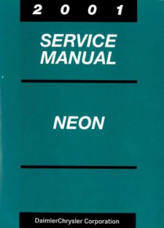 Dodge Neon Service Manual 2001
