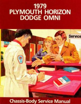Plymouth Horizon and Dodge Omni Chassis-Body Service Manual 1979 Used