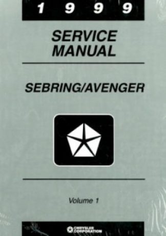 Chrysler Sebring and Dodge Avenger Service Manual 1999