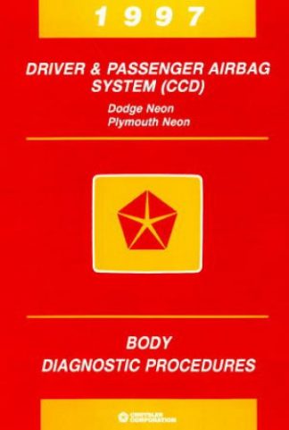 Dodge Neon and Plymouth Neon Body Diagnostic Procedures Manual 1997 Used