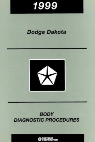Dodge Dakota Body Diagnostic Procedures Manual 1999