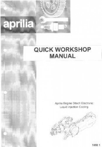 Official Aprilia SR50 Ditech Quick Reference Troubleshooting Guide