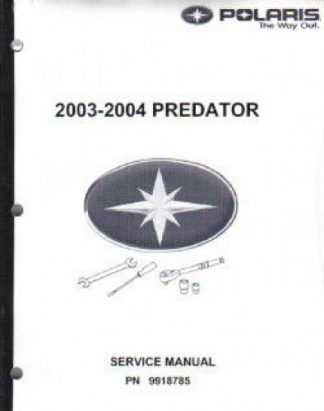 CLYMER MANUAL POLARIS PREDATOR 500 2003-2007 TROY LEE EDITION 03 04 05 06 07 