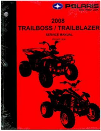 Official 2008 Polaris Trail Boss Trail Blazer 330 Factory Service Manual