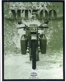 Official 1999 Harley Davidson MT500 Service Manual