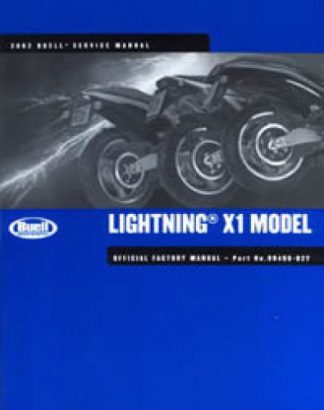 Official 2002 Buell Lightning X1 Service Manual