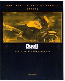 Official 2001 Buell P3 Blast Service Manual