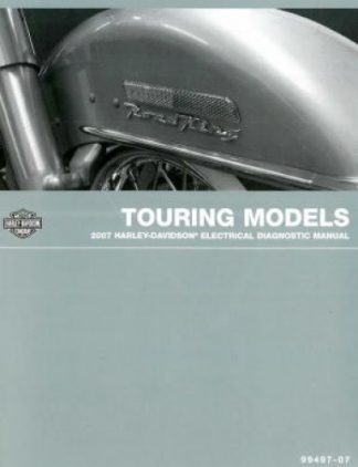 Official 2007 Harley Davidson Touring Electrical Diagnostic Manual