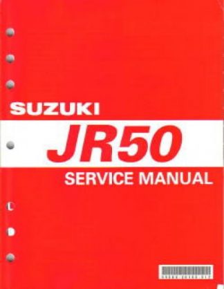 Used Official 1997 Suzuki JR50V Factory Owners Service Manual
