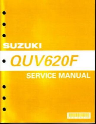 Official 2005 Suzuki QUV 620 Automatic 4x4 Factory Service Manual