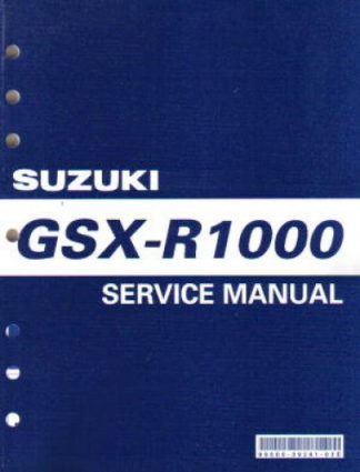 Used Official 2003 Suzuki GSX-R1000 Factory Service Manual
