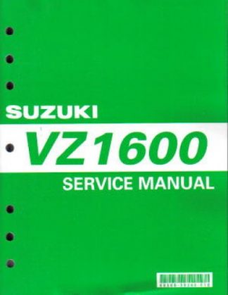 Official 2004-2005 Suzuki VZ1600 M95 Factory Service Manual