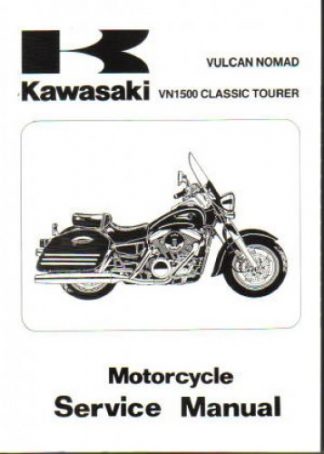 Official 1998-2001 Kawasaki VN1500G Factory Service Manual