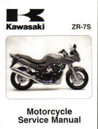 Official 2001-2005 Kawasaki ZR750H ZR-7S Factory Service Manual