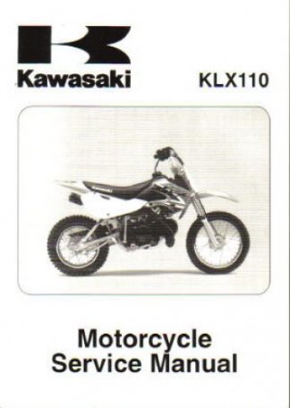 Official 2002-2009 Kawasaki KLX110 Factory Service Manual