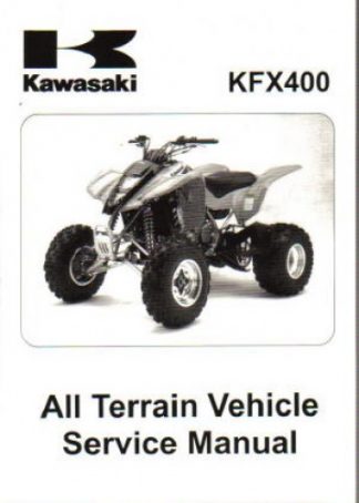 Official 2003-2006 Kawasaki KFX400A ATV Service Repair Manual