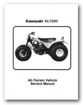 1981 Kawasaki KLT200 Service Manual