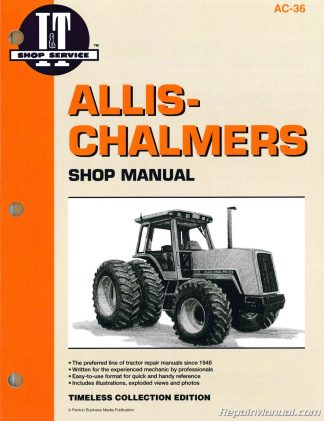 Allis Chalmers 8010 8030 8050 8070 Service Manual