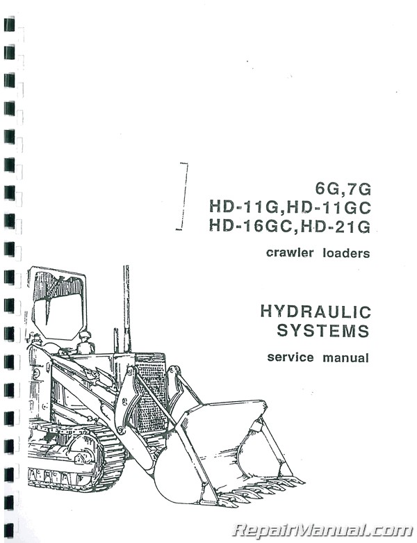 ALLIS CHALMERS HD-21 HD21  Tractor Service Manual 