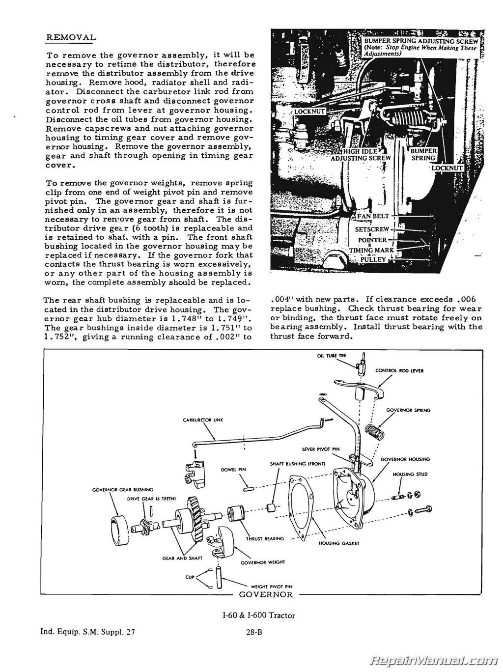 Allis Chalmers B Wiring Diagram from www.repairmanual.com