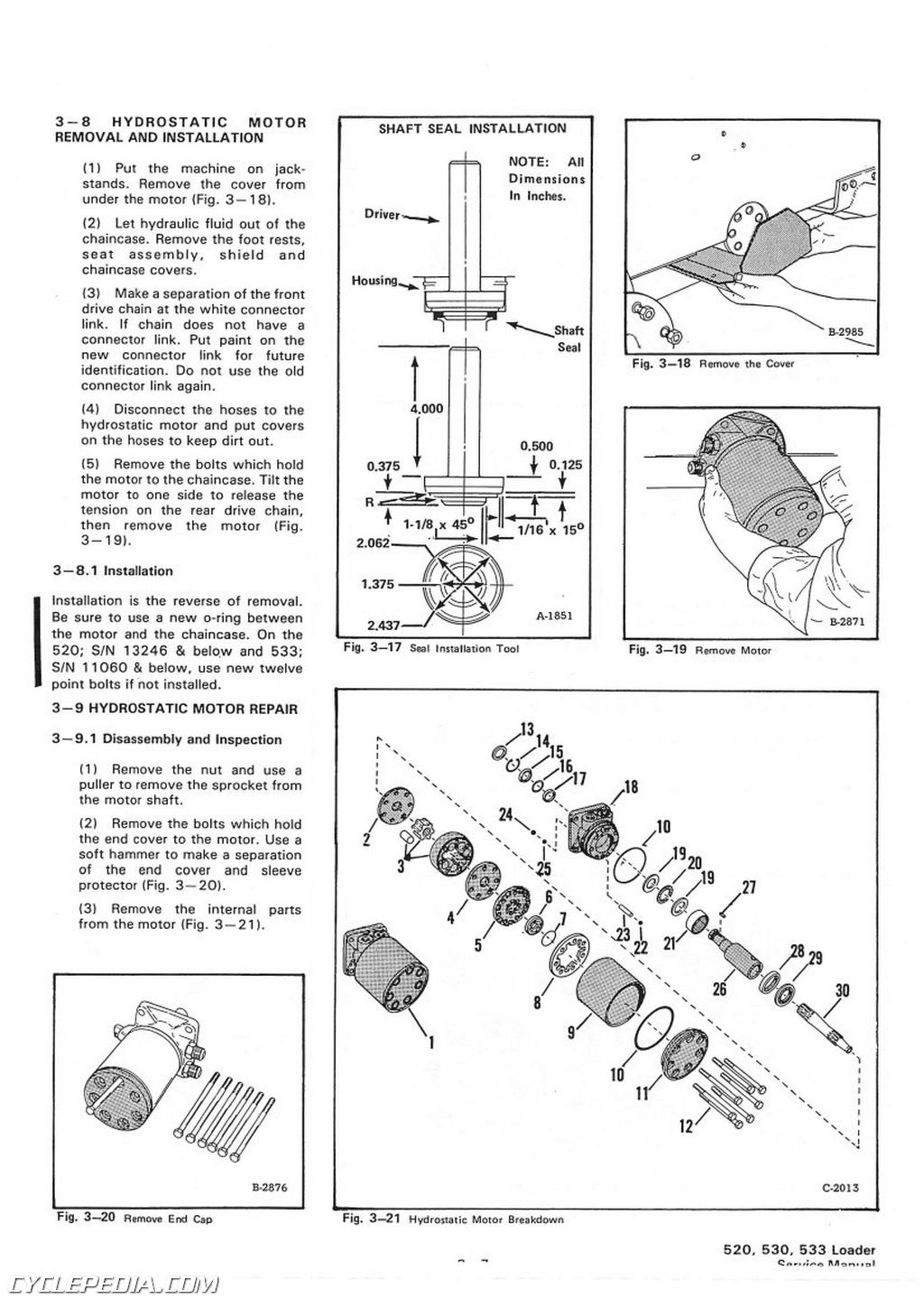 Bobcat 520 530 533 Skid Steer Service Manual bobcat 610 parts diagram 