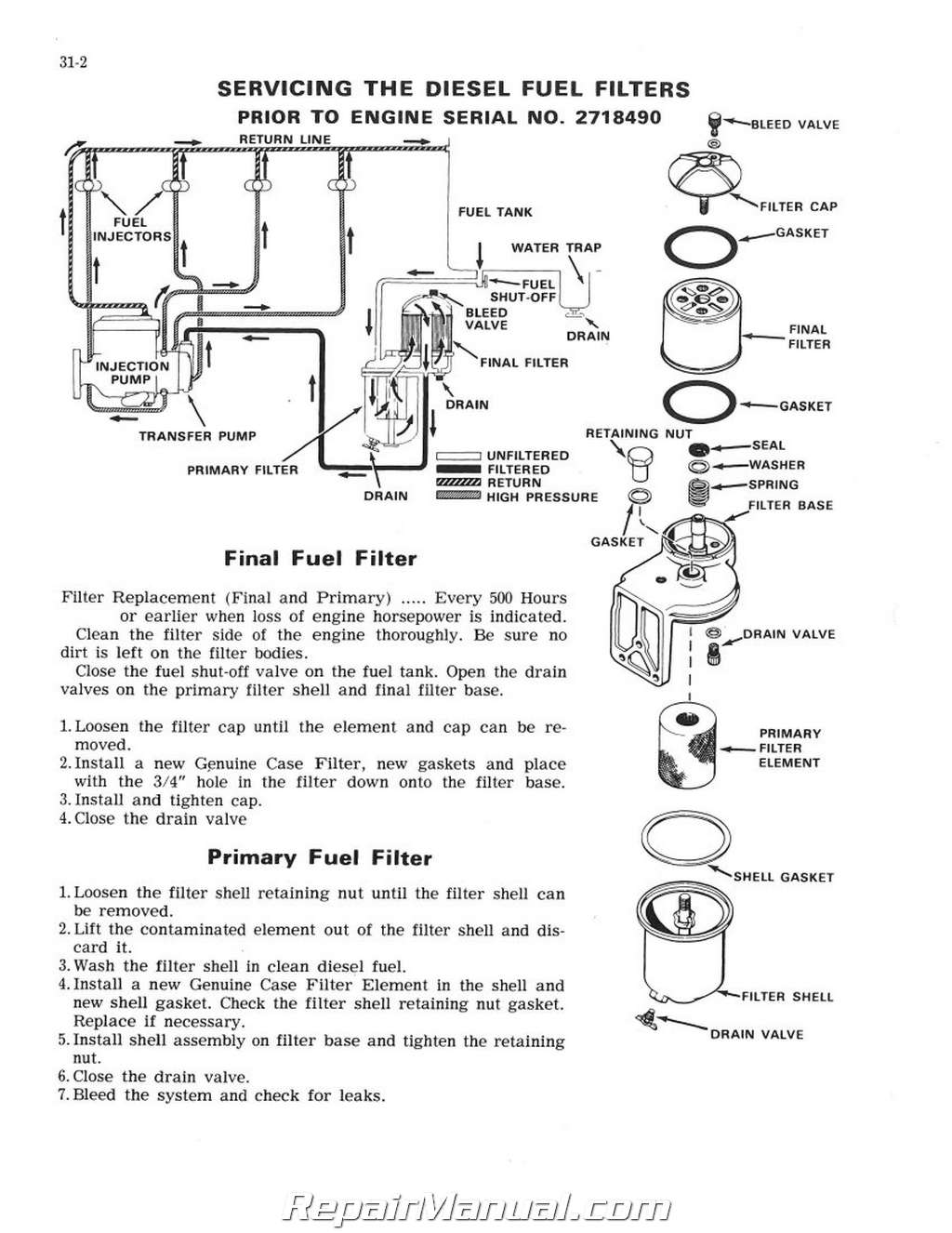 Case-International 480B Service Manual