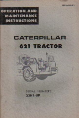 Caterpillar D7 Tractor Dozer Crawler Operation Maintenance Manual owner operator