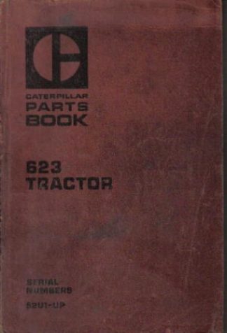Caterpillar 623 Tractor Parts Manual