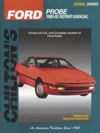 Chilton Ford Probe 1989-1992 Repair Manual