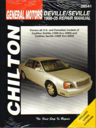 Chilton Cadillac DeVille Seville 1999-2010 Repair Manual