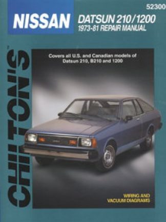 Chilton Nissan Datsun 210 1200 1973-1981 Repair Manual