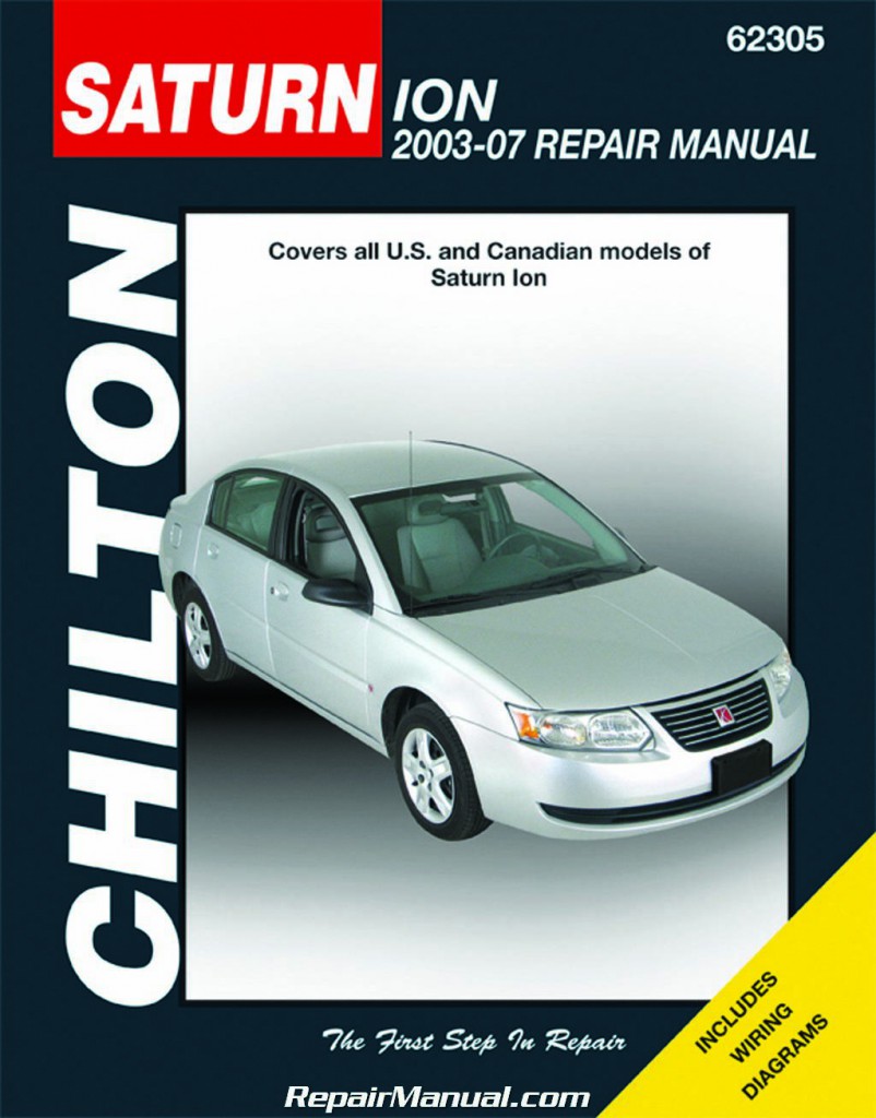 20032007 Chilton Saturn Ion Automotive Repair Manual