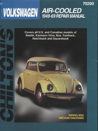 Chilton Volkswagen Air Cooled 1949-1969 Repair Manual