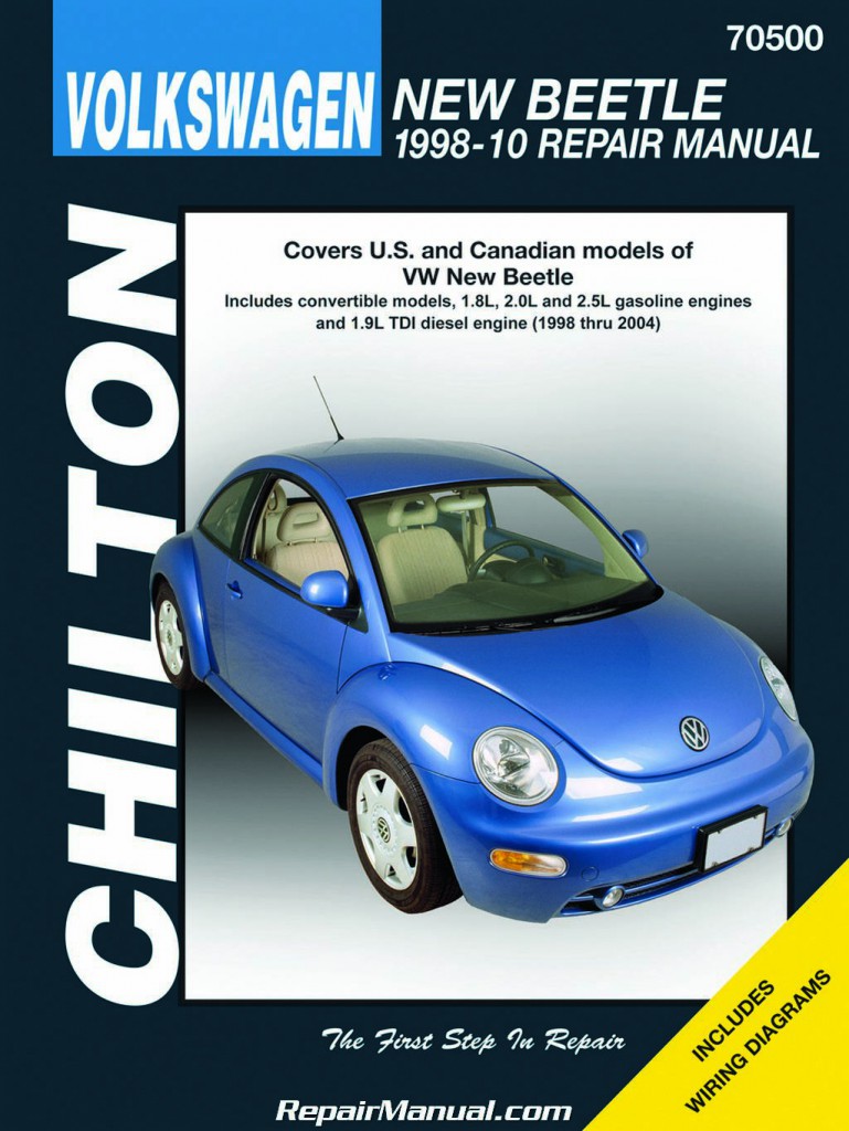 Chilton Volkswagen New Beetle 19982010 Repair Manual