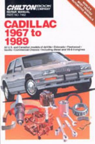 Chilton Cadillac 1967-1989 Repair Manual