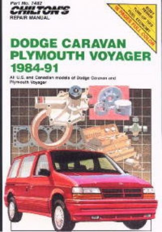 Chilton Dodge Caravan and Voyager 1984-1991 Repair Manual