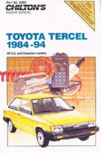 Chilton Toyota Tercel 1984-1994 Repair Manual