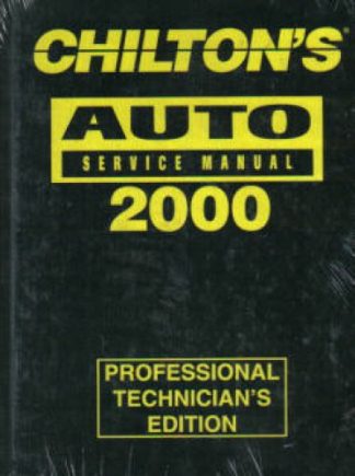 Chilton Auto Service Manual 2000