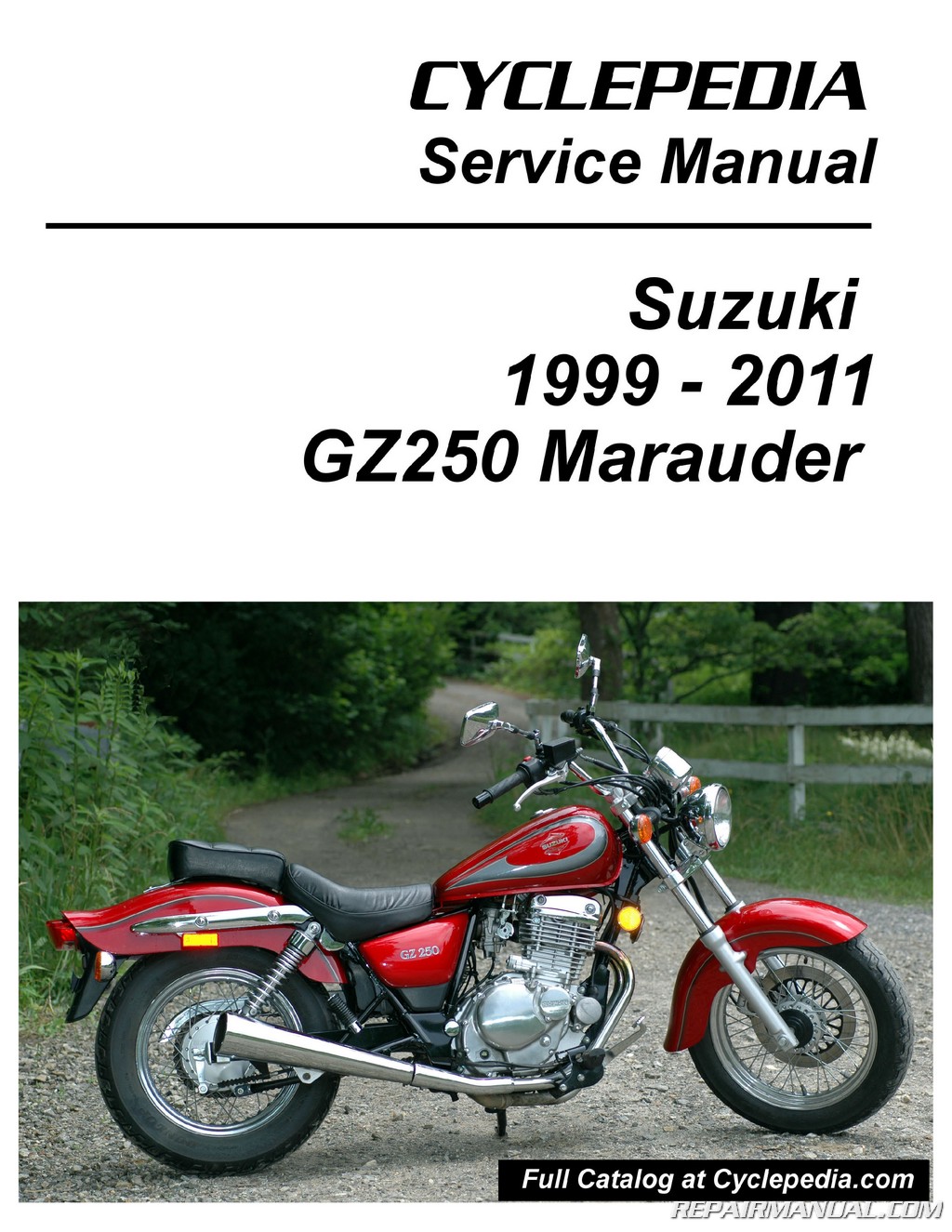 Suzuki Gz250 Marauder Cyclepedia Printed Motorcycle