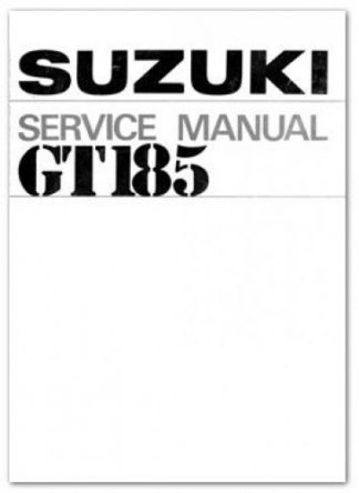 1973-1977 GT185 Adventurer Motorcycle Service Repair Manual