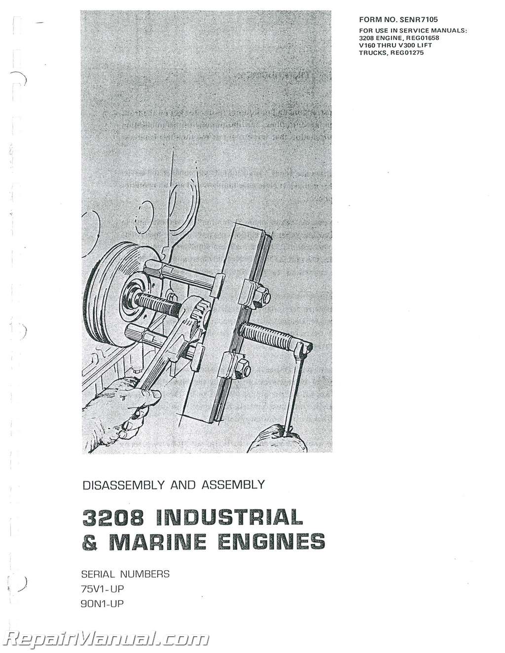 Caterpillar 3208 Marine Engine Diagram