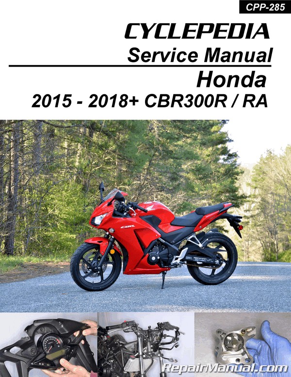 Cyclepedia Honda CBR300R Service Manual Printed Cyclepedia R1 Wiring-Diagram RepairManual.com