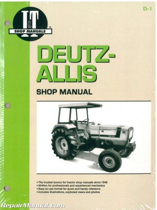 Details about   Deutz DX7.10 Tractor Service Manual Fits Allis 