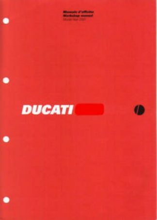 Official 2005 Ducati ST 3 Factory Service Manual Supplement