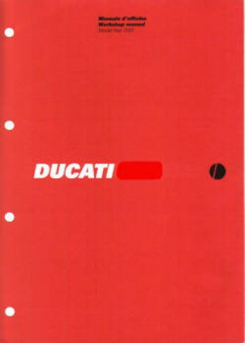 Official 2003 Ducati 800 SS 800 S Factory Service Manual