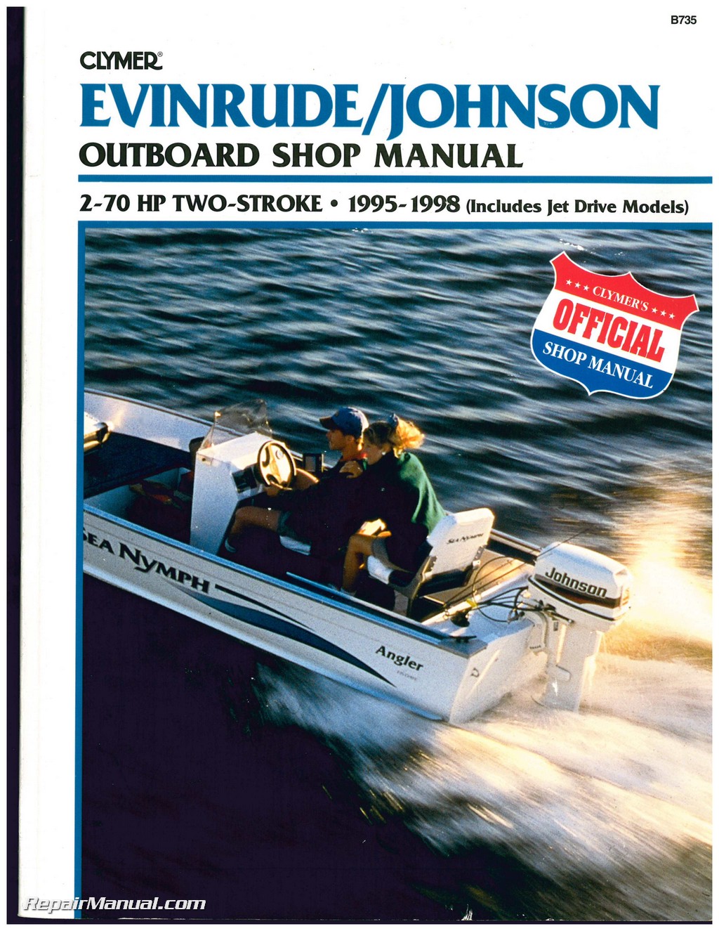 Evinrude Johnson 2-70 HP 2-Stroke Outboard Boat Shop ...