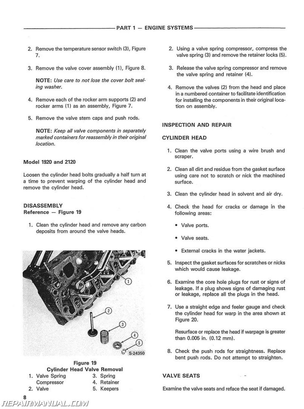 Ford 2120 factory manual #8