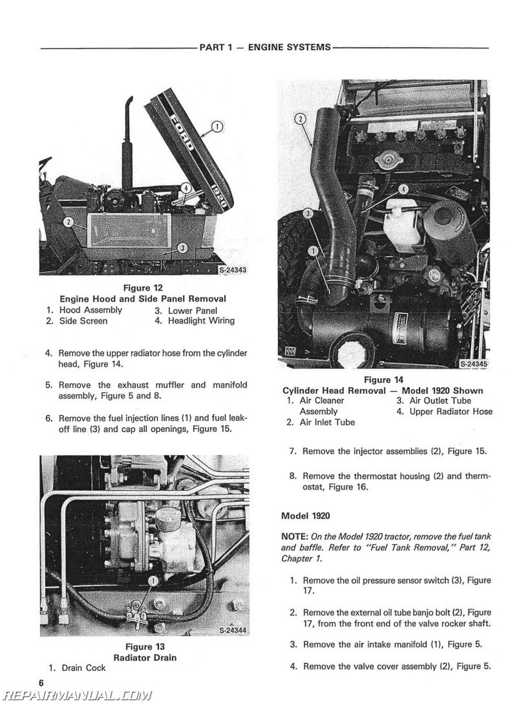 Ford 2120 factory manual #10