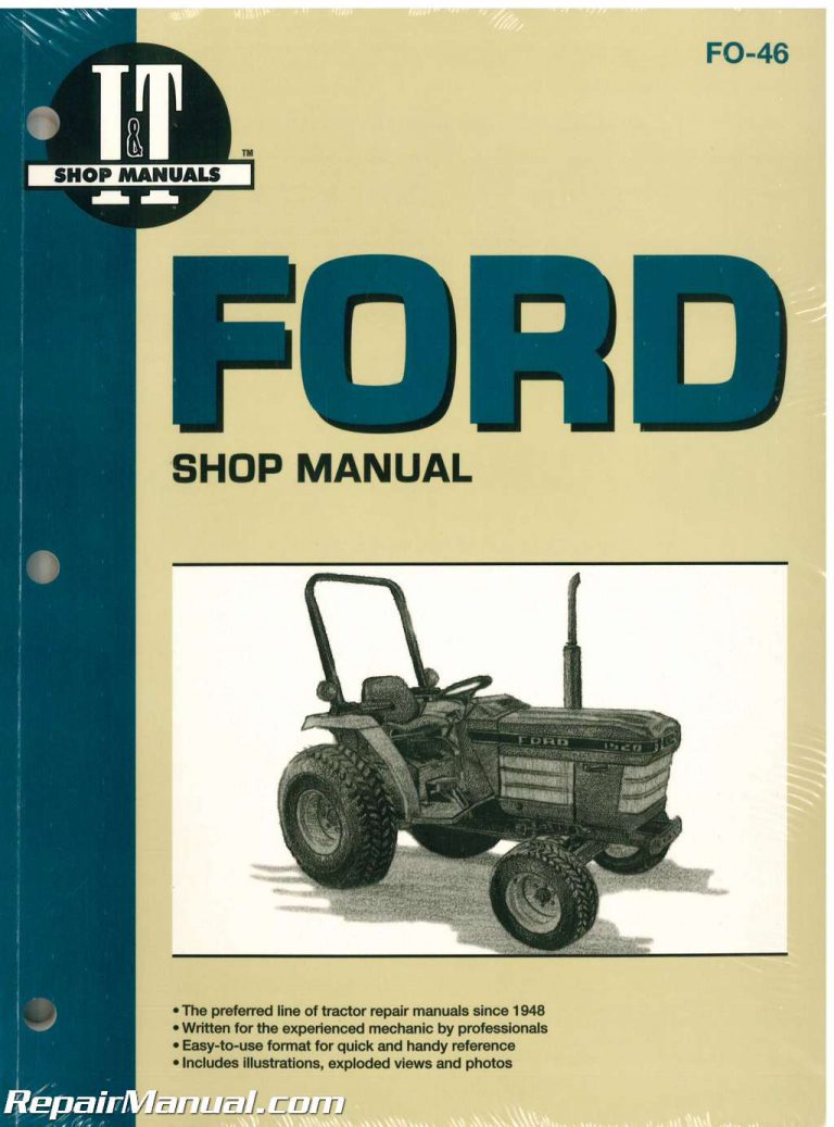 Ford New Holland 1120 1220 1320 1520 1720 1920 2120 Tractor Manual